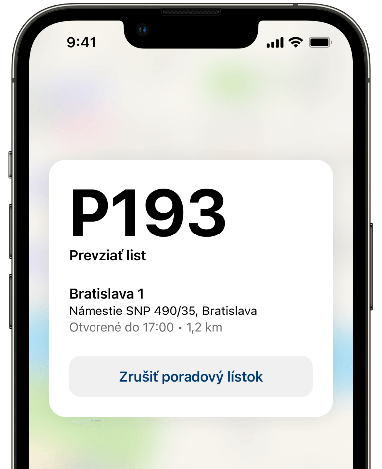 Poradový lístok